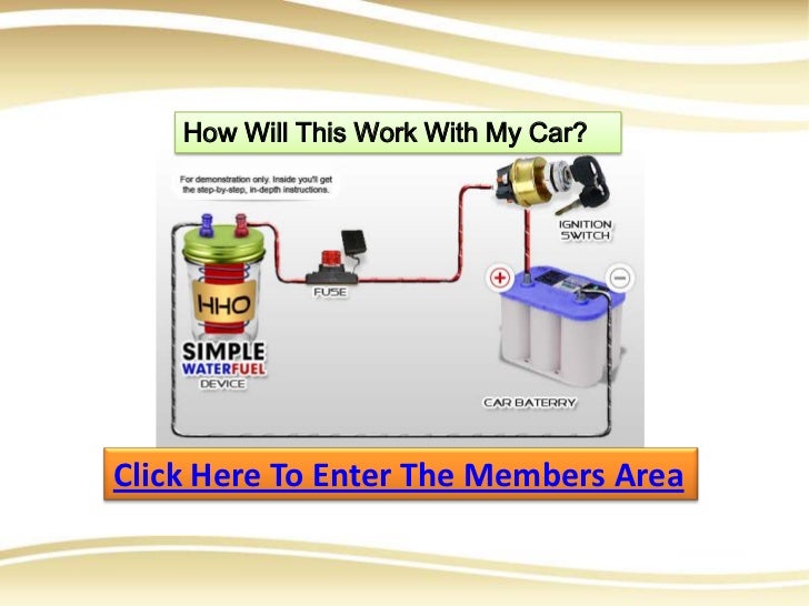 Make Your Car Run On Water
